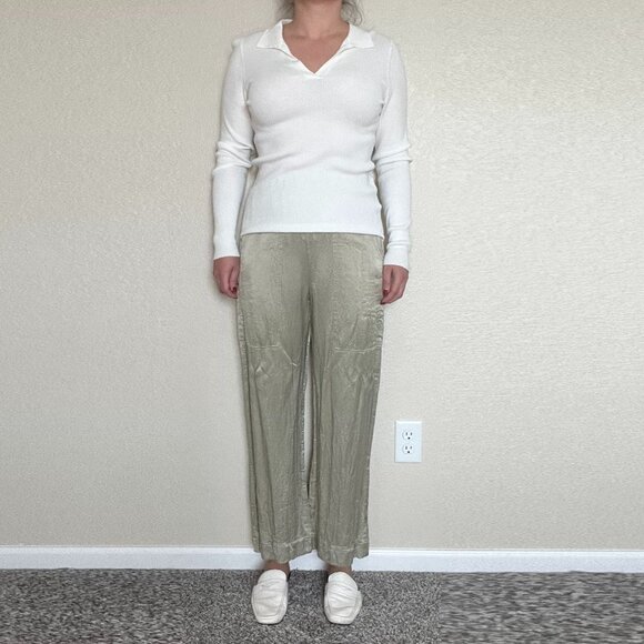 White H&M Sweater Size M - Picture 1 of 9